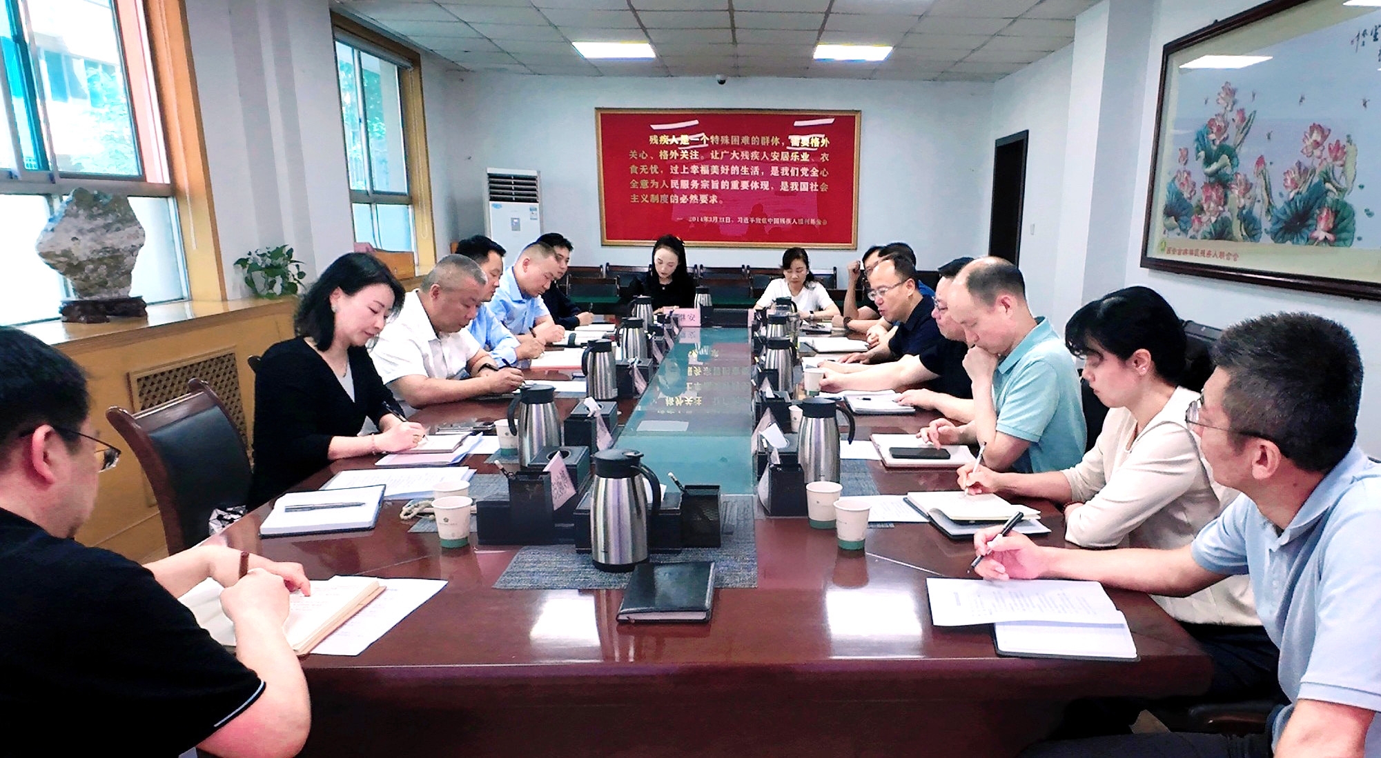 強盛一行赴西安市殘疾人聯(lián)合會開展專題調(diào)研——共商殘疾人康復養(yǎng)老事業(yè)發(fā)展，探索科技助殘服務新模式